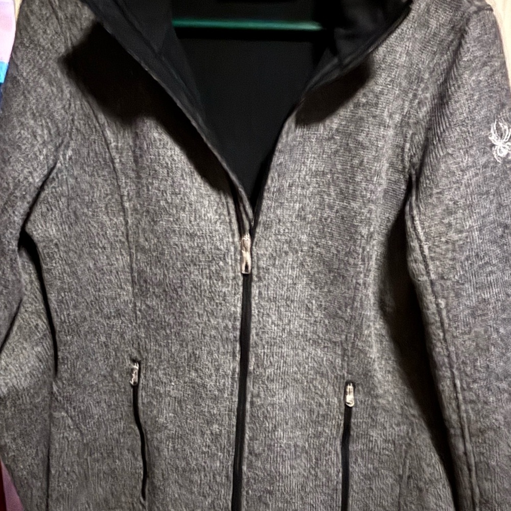 Spyder Gray Ski & Snow Jacket